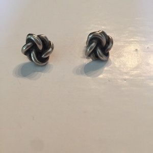James Avery Original Lovers' Knot Ear Posts